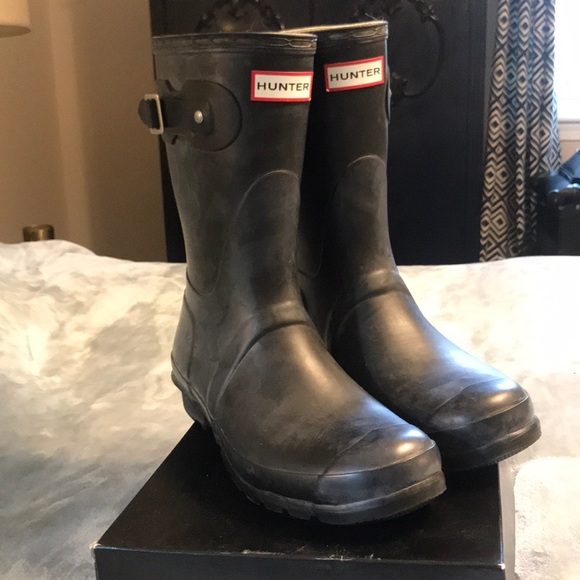 hunter mid calf rain boots